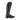 Ascot Women's Zip Long Riding Boots - BLACK