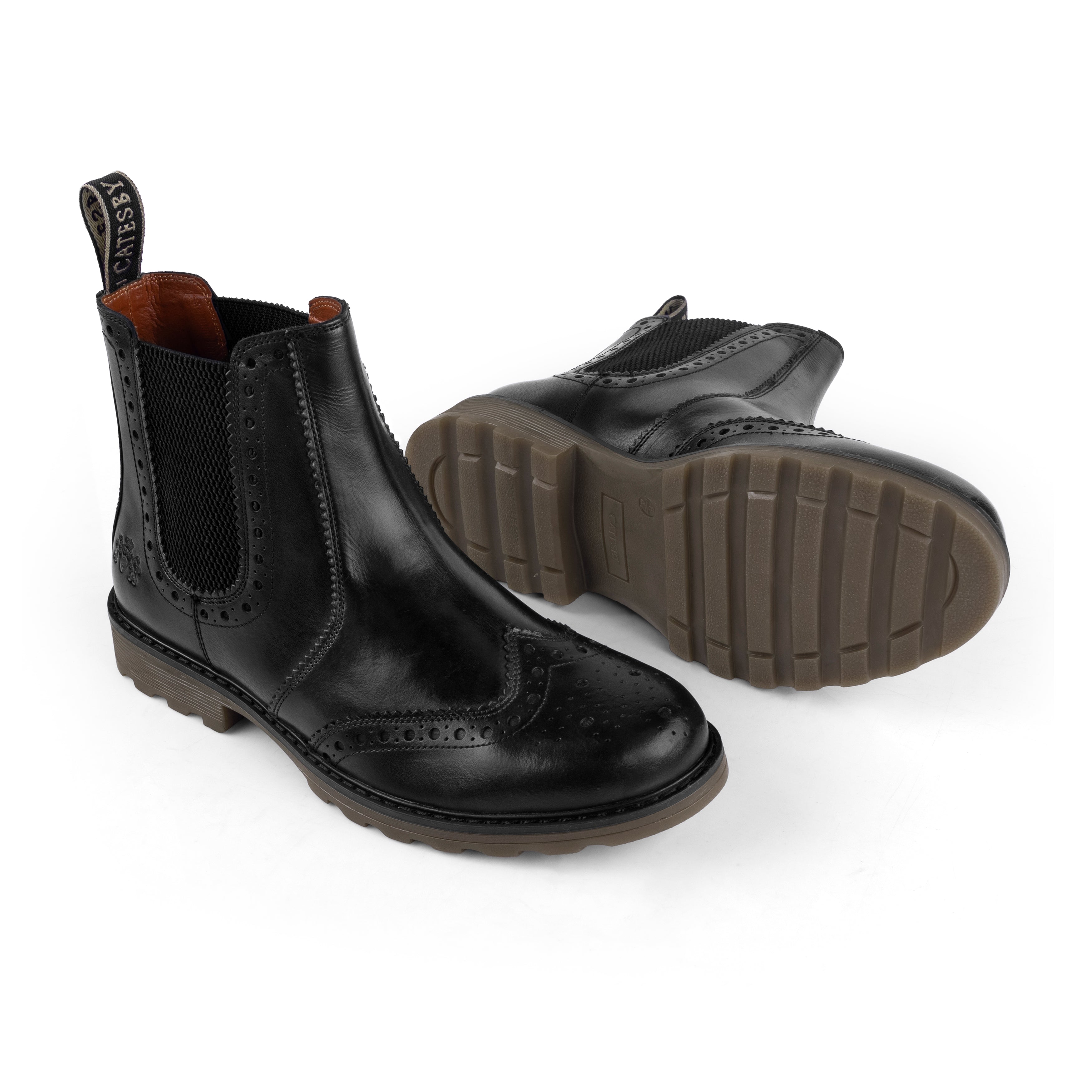 Bute Men's Black Dealer Boots – Stylish and Durable Design