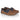 Anchor Men's Premium Leather Boat Shoes in Clay Brown/Navy with premium leather upper and durable rubber sole.