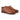 Pair of Barton men's tan leather brogue shoes with decorative wingtip detailing and a timeless formal style.