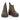 Front view of Katherine Women's Leather Chelsea Dealer Boots showcasing a classic pull-on Chelsea boot design
