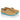 Millie Premium Nubuck Leather Boat Shoes in Tan Turquoise with premium nubuck leather and durable rubber sole.