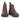 Pair of Katherine Women's Chelsea Dealer Boots in Brown Purple designed for everyday comfort and countryside wear