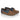 Poppy Premium Nubuck Leather Boat Shoes For Women in Clay Brown & Navy with premium nubuck leather and durable rubber sole.
