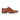 Side profile of McFarland tan leather brogue shoes showing the classic formal shoe silhouette.