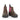 Front view of Katherine women's premium leather Chelsea dealer boots